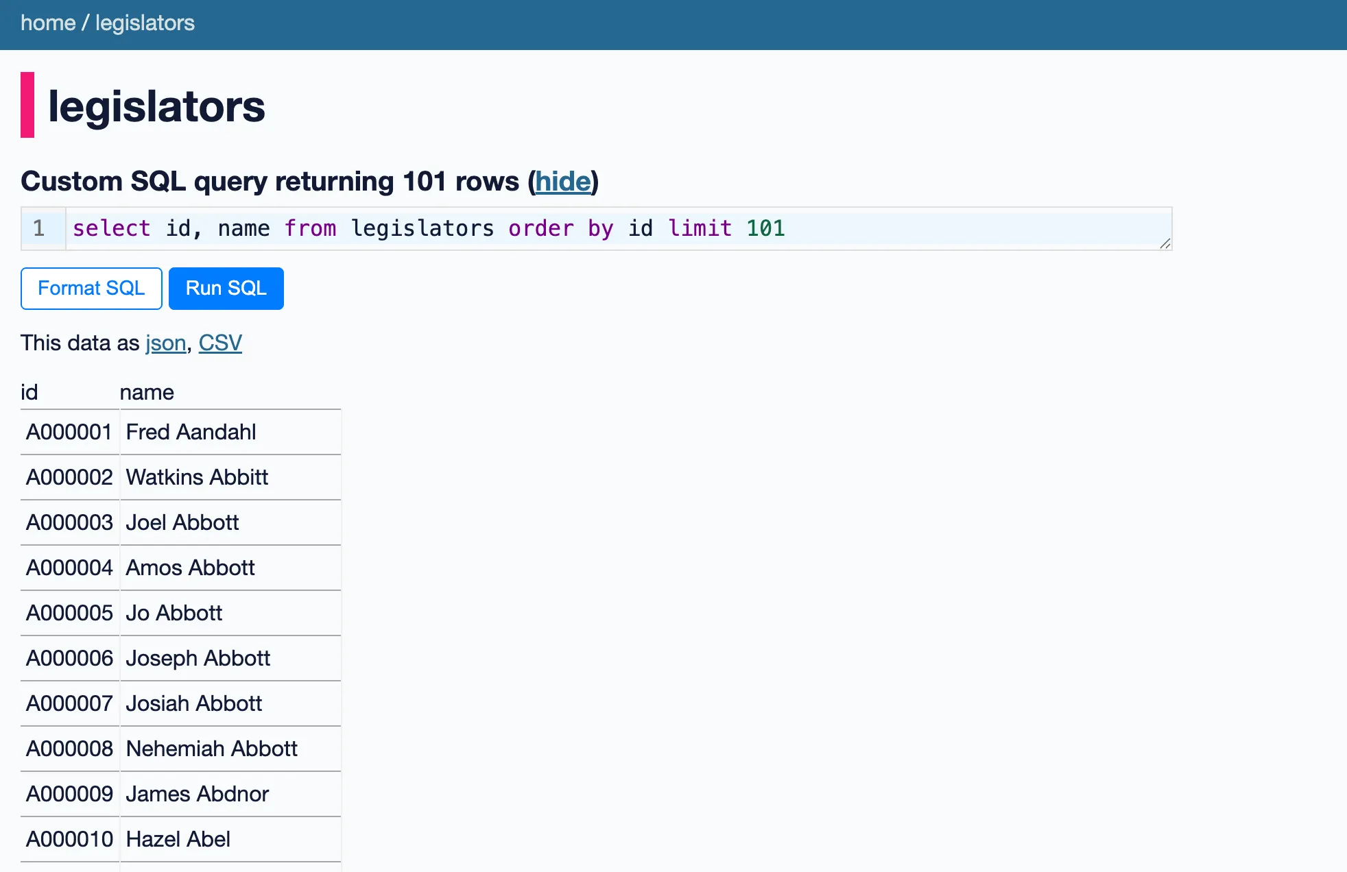Datasette running on Cloudflare Workers | A port of Datasette to Cloudflare Workers